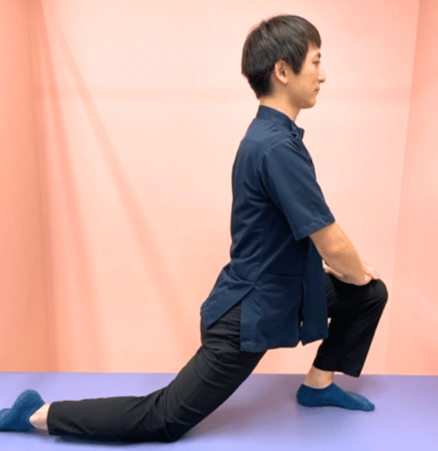 腸腰筋のストレッチ