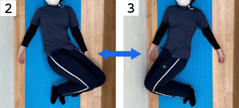腰椎ストレッチ