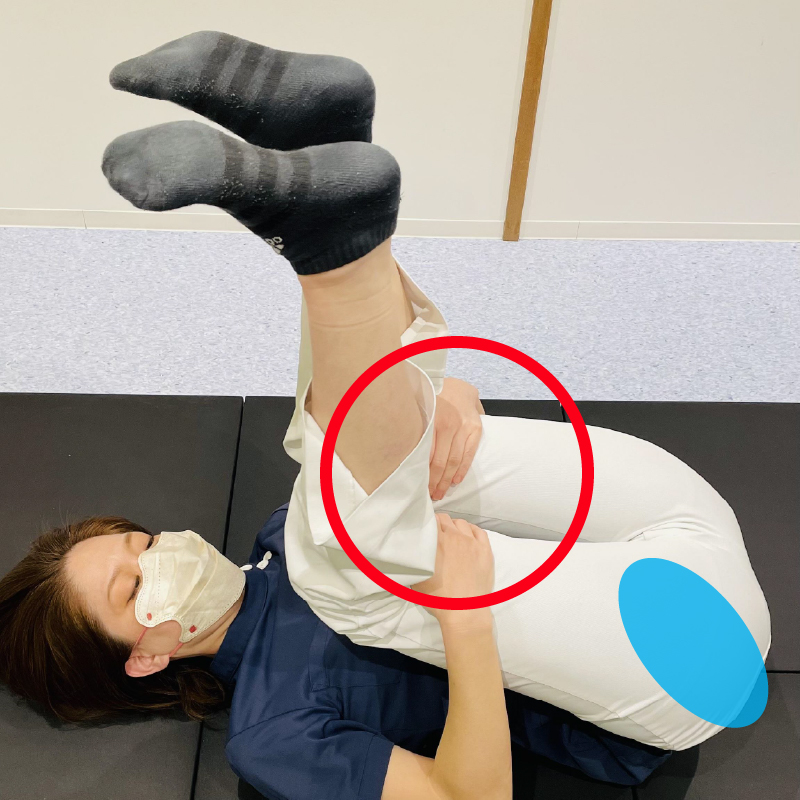 骨盤底筋群・お尻のストレッチ